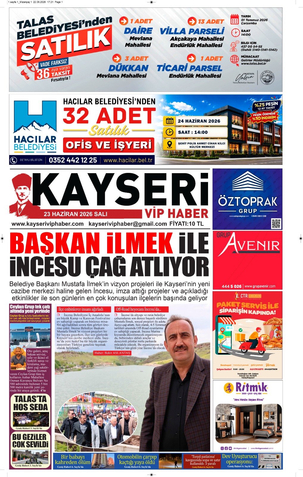 23 Haziran 2026