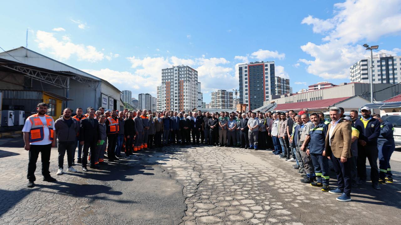 BAŞKAN YALÇIN'DAN TEŞEKKÜR