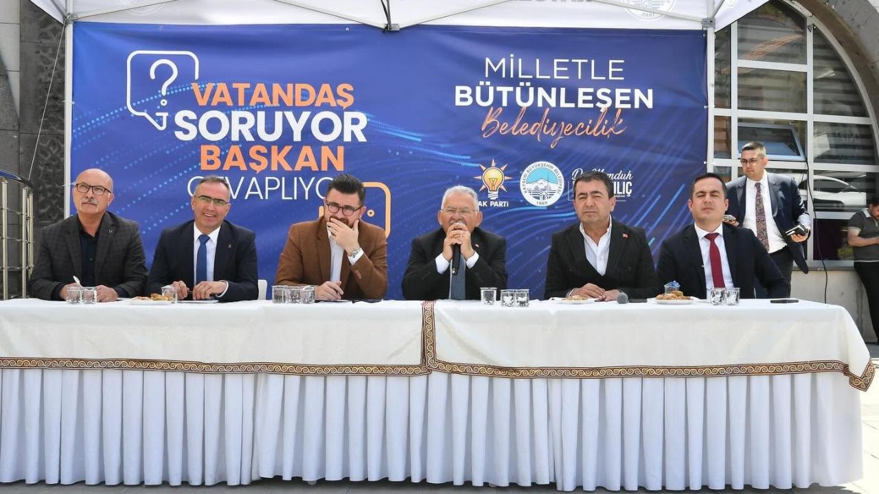 BÜYÜKKILIÇ, BÜNYAN’DA VATANDAŞLARLA BULUŞTU