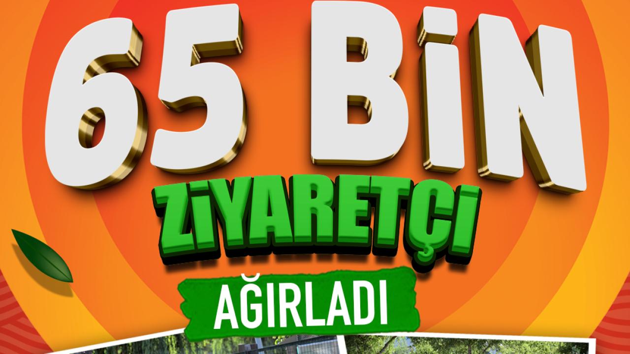 HAYVANAT BAHÇESİ BAYRAMDA 65 BİN ZİYARETÇİ AĞIRLADI