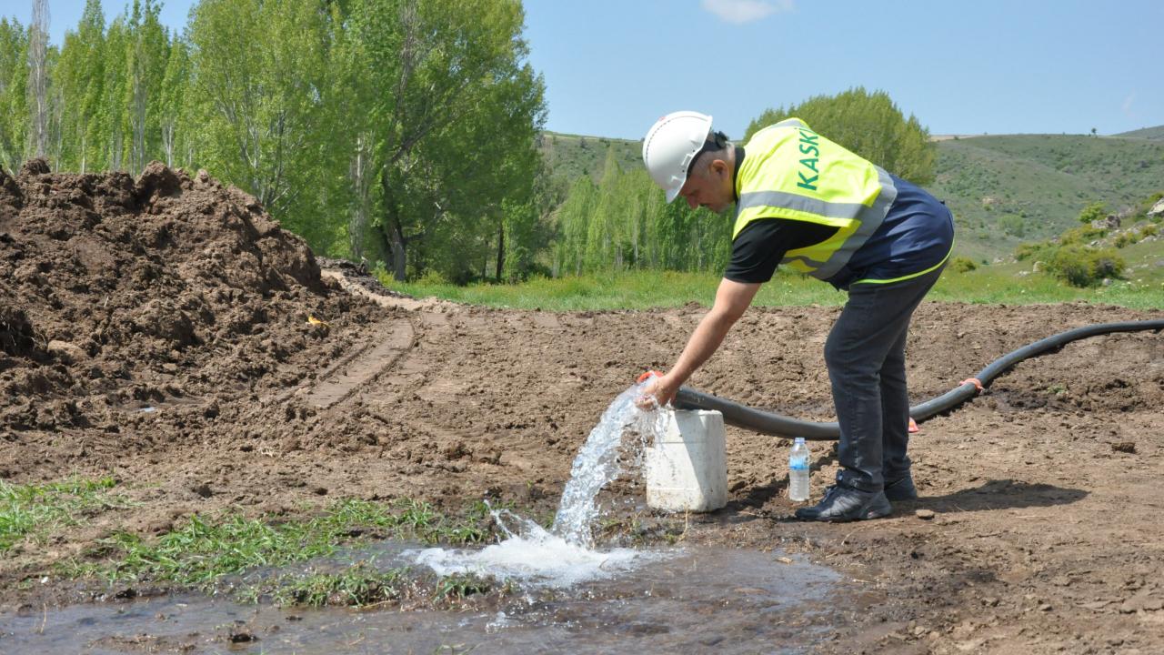 “KASKİ İLE TALAS ÖRENCİK’E YENİ SU KAYNAĞI KAZANDIRDIK”