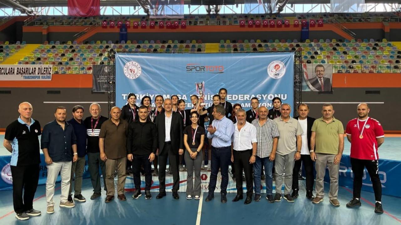 KAYSERİ SPOR A.Ş KADIN MASA TENİSİ TAKIMI 3. LİG'E YÜKSELDİ