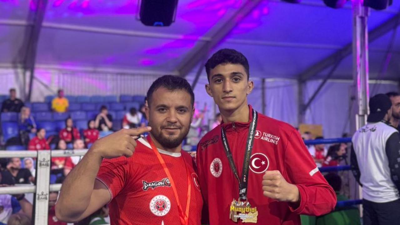 KAYSERİLİ MİLLİ SPORCU MERT GÜNEY, ELİT BÜYÜKLERDE DÜNYA ŞAMPİYONU OLDU