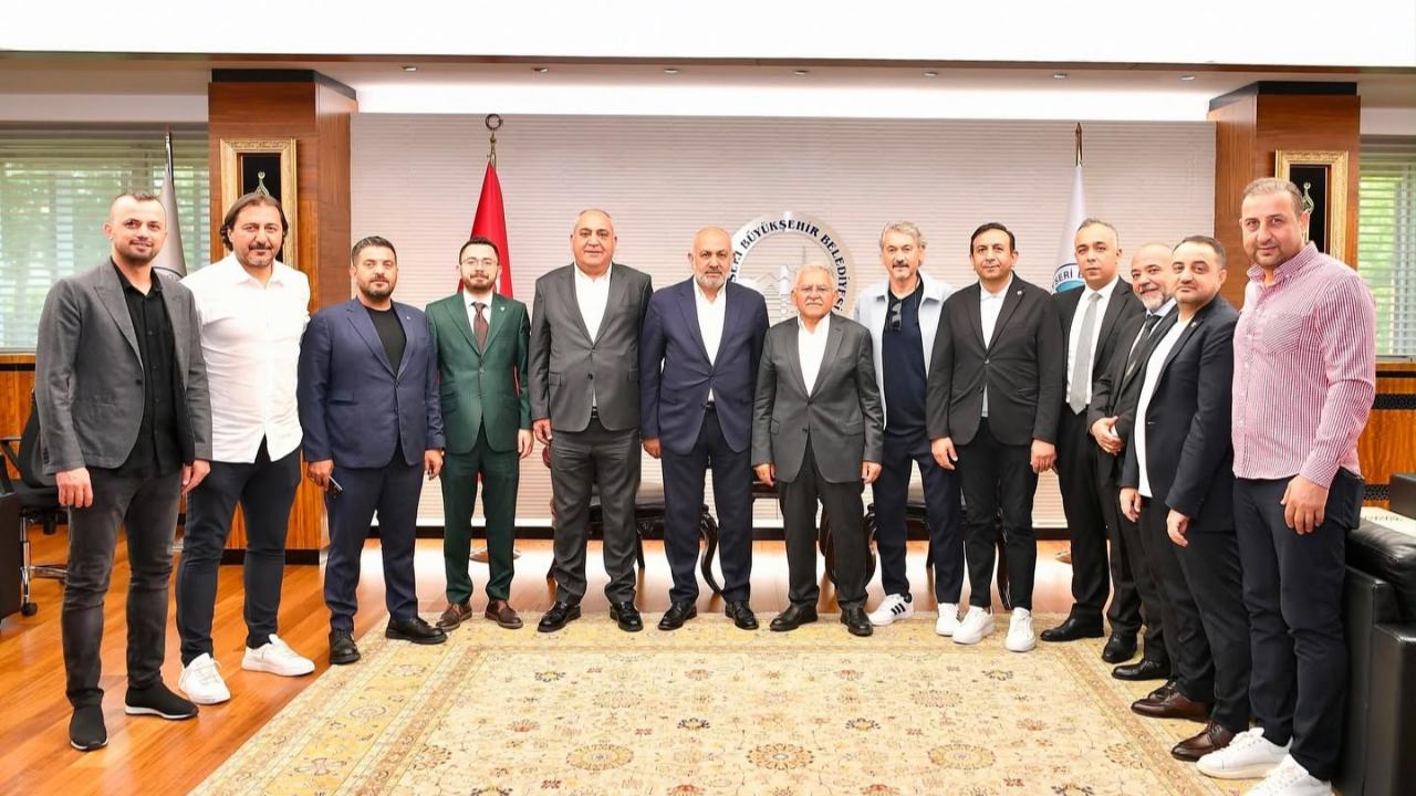 KAYSERİSPOR'DAN BÜYÜKKILIÇ'A ZİYARET