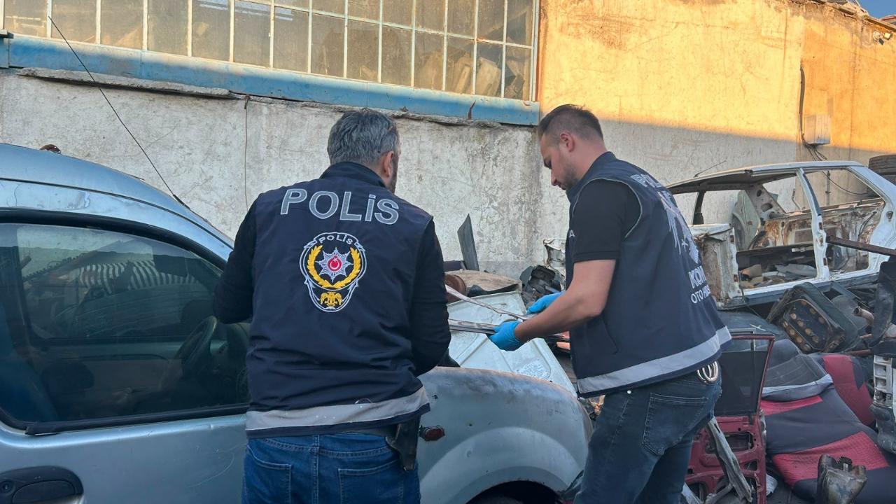 KONYA'DA 'OTO KAPAN' OPERASYONU