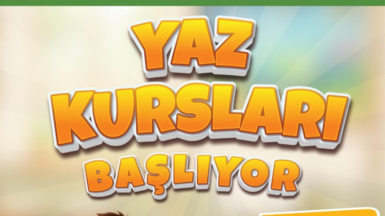 MELİKGAZİ'NİN YAZ KURSLARINDA GERİ SAYIM