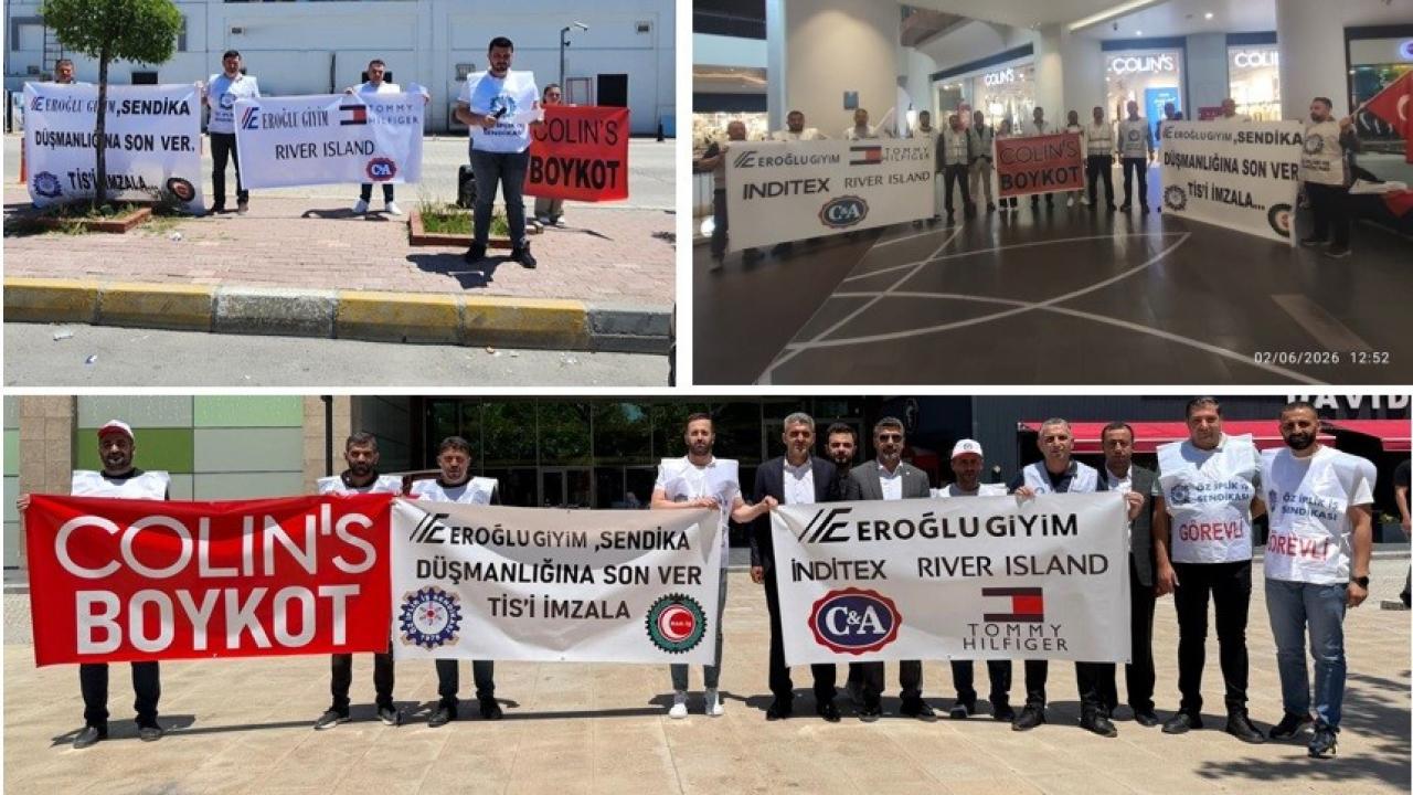 ÖZ İPLİK İŞ SENDİKASI 36 GÜNDÜR GRVDE