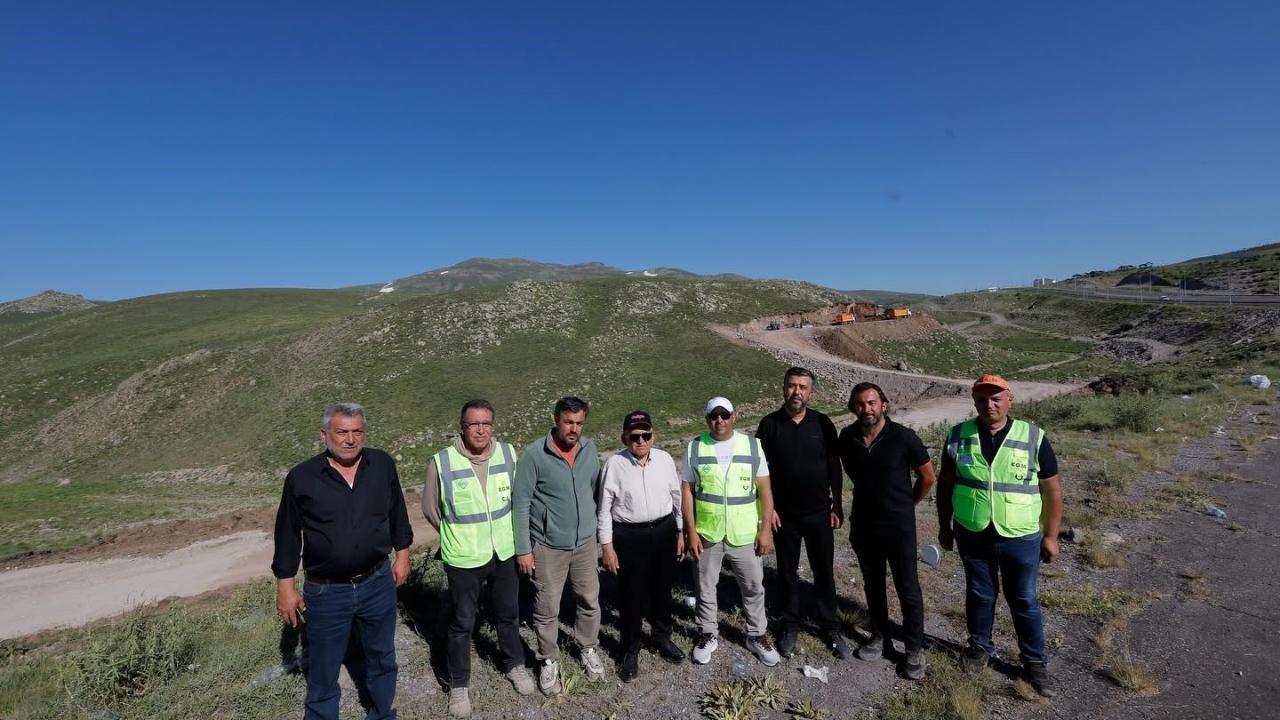 BÜYÜKKILIÇ, ERCİYES’E NEFES OLACAK ALTERNATİF YOL ÇALIŞMALARINI İNCELEDİ