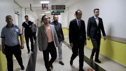 ERŞAN’DAN KAYSERİ DEVLET HASTANESİ’NDE İNCELEME
