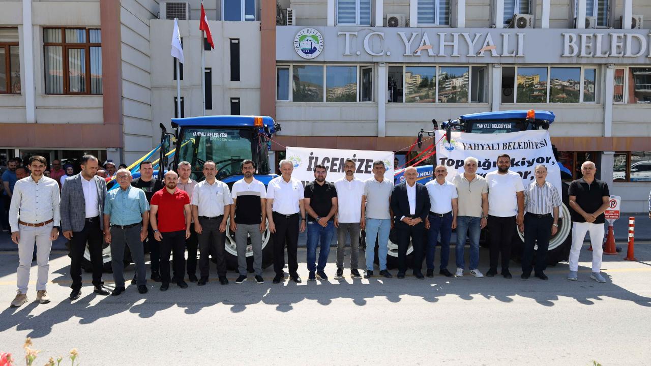YAHYALI BELEDİYESİ ARAÇ FİLOSUNU GÜÇLENDİRDİ