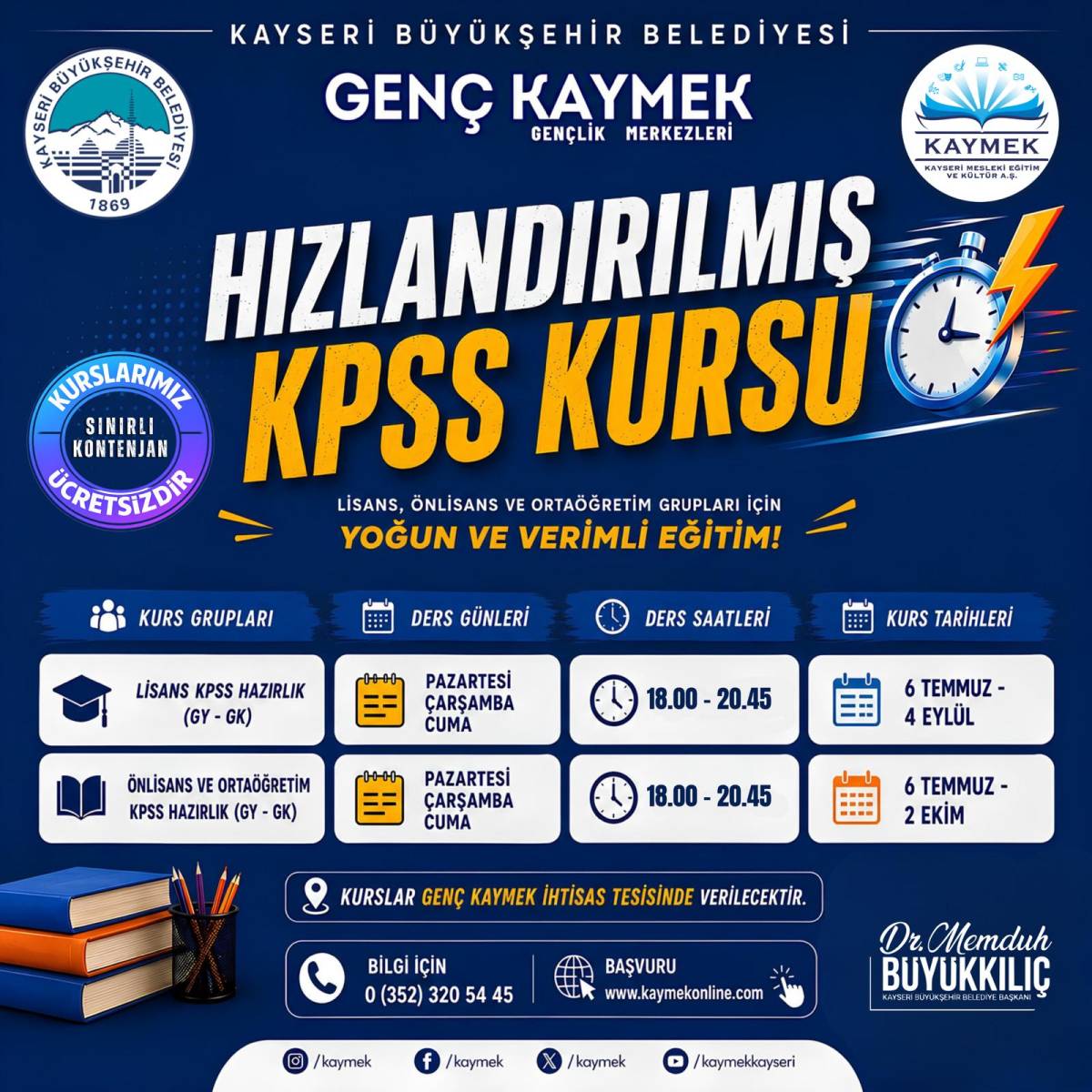 KPSS ADAYLARINA HIZLANDIRILMIŞ HAZIRLIK DESTEĞİ