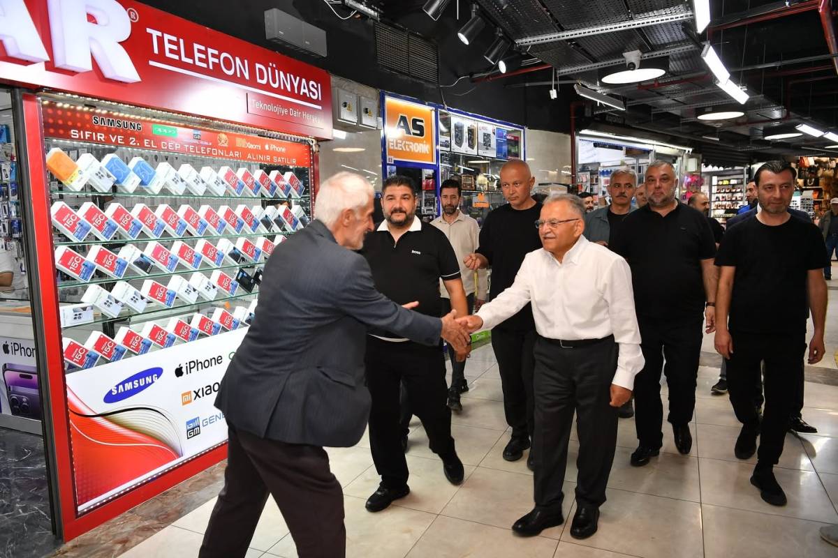 BÜYÜKKILIÇ'TAN YERALTI ÇARŞISI'NA ZİYARET