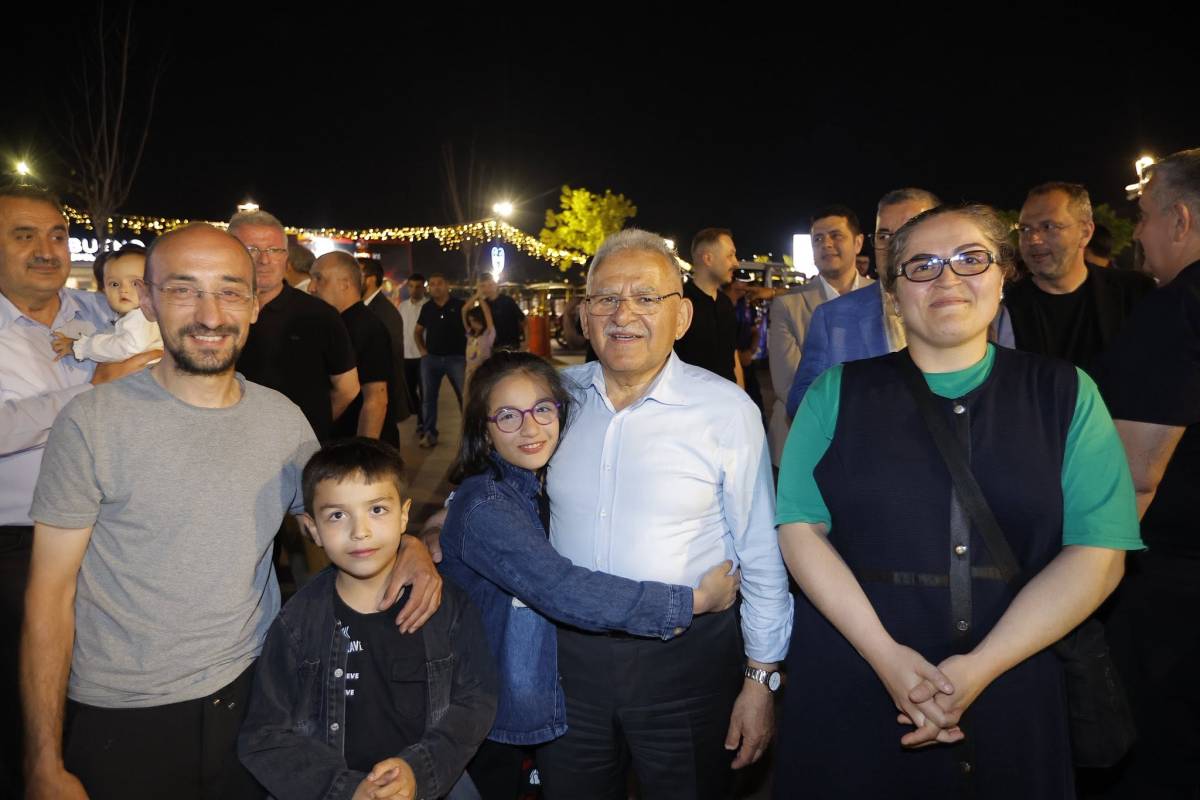 BÜYÜKKILIÇ’TAN HALKLA AKŞAM BULUŞMASI