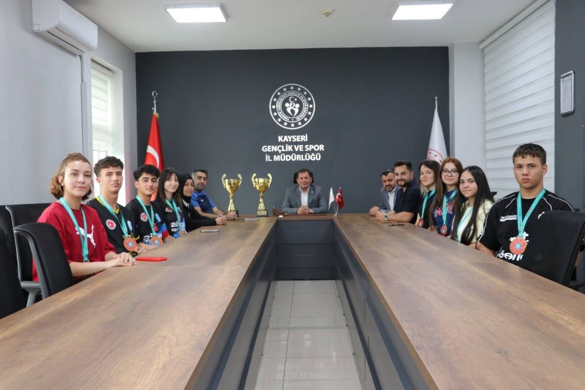 KAYSERİ’YE MADALYA YAĞMURU