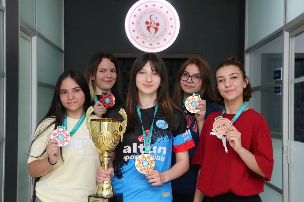 KAYSERİ’YE MADALYA YAĞMURU