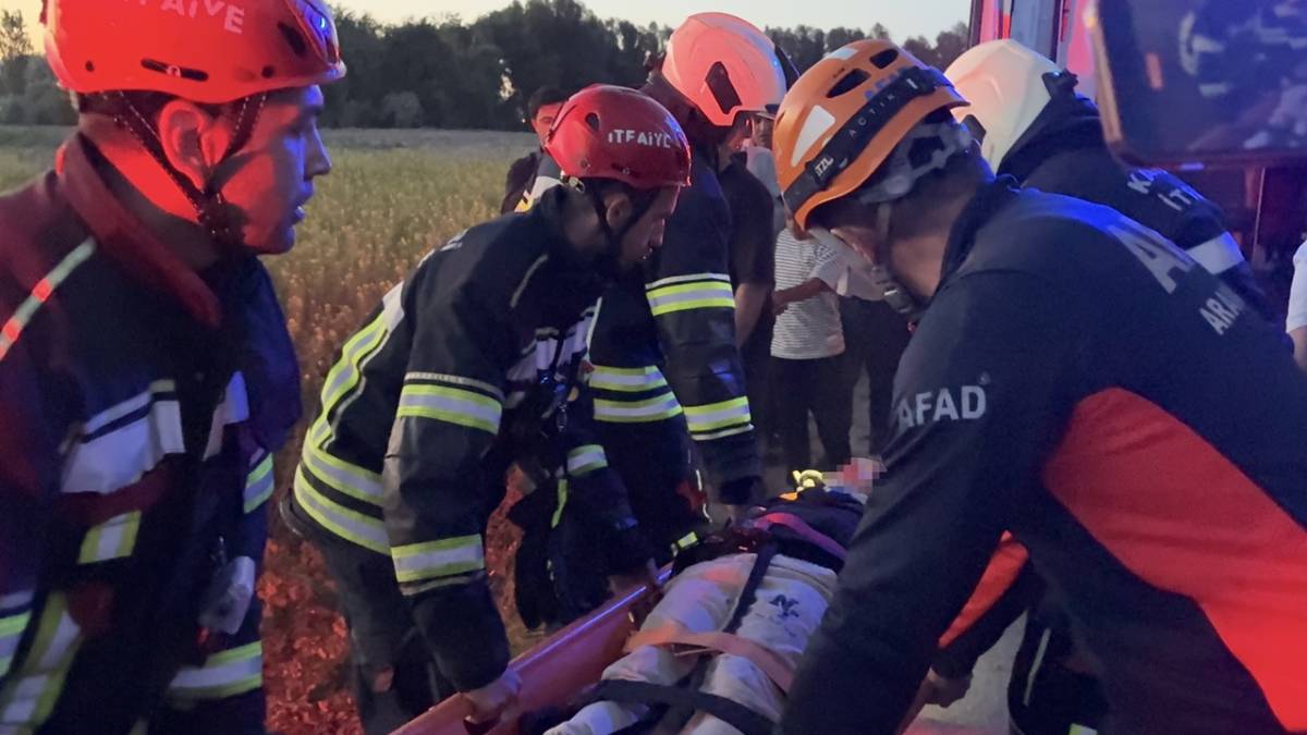 SU KANALINA DÜŞEN ÇOCUK KURTARILDI