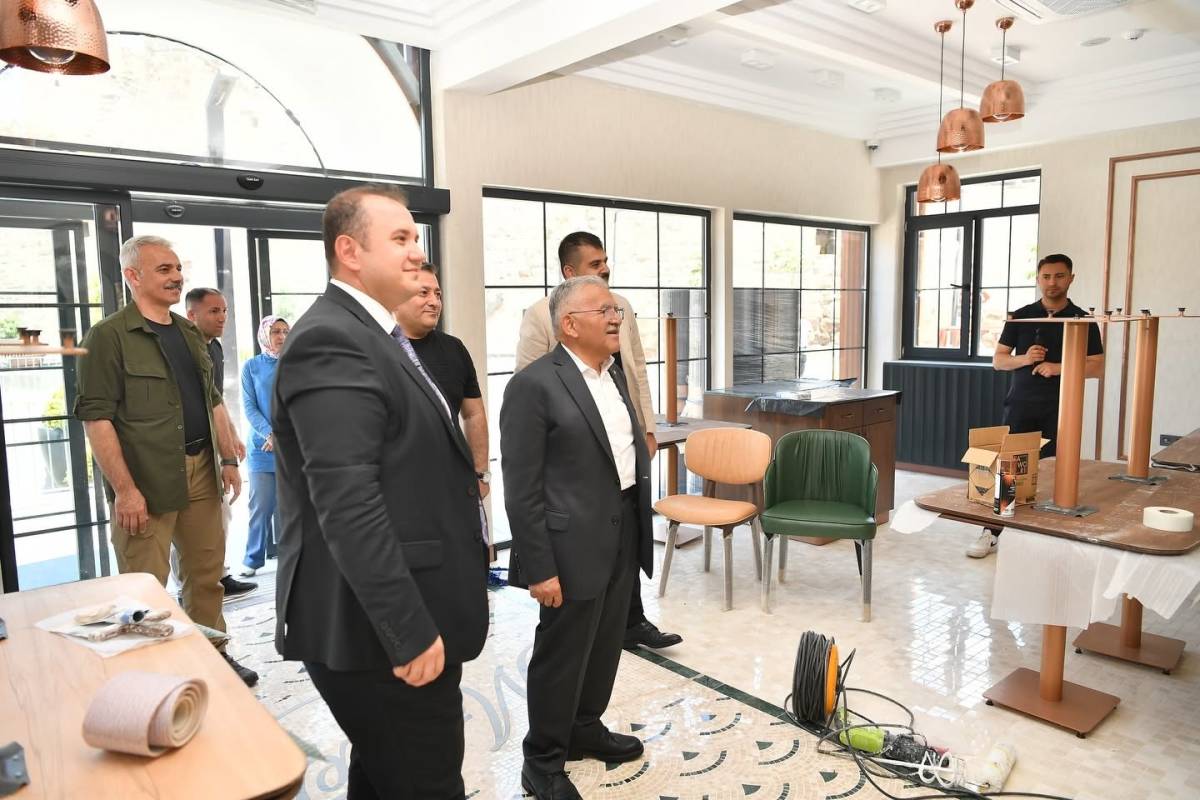 BÜYÜKKILIÇ, İNCELEMELERDE BULUNDU