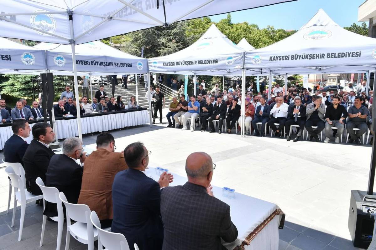 BÜYÜKKILIÇ, BÜNYAN’DA VATANDAŞLARLA BULUŞTU