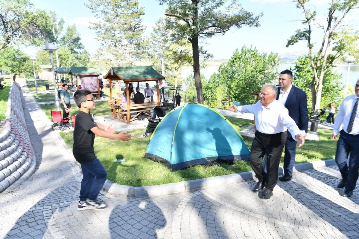 BÜYÜKKILIÇ’TAN SARIMSAKLI BARAJI MESİRE ALANI’NDA İNCELEME