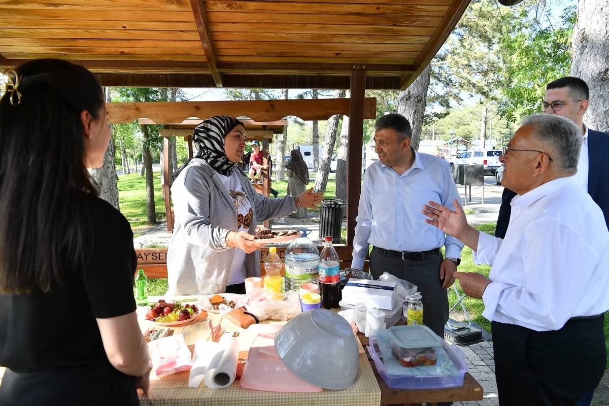 BÜYÜKKILIÇ’TAN SARIMSAKLI BARAJI MESİRE ALANI’NDA İNCELEME