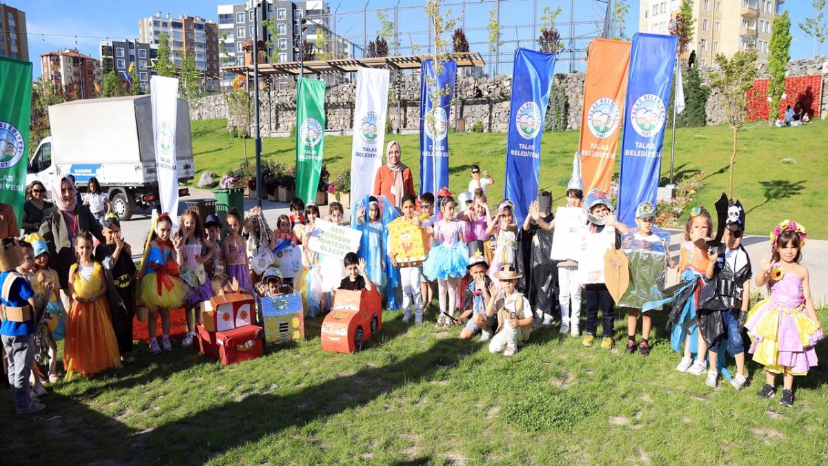 TALAS’TA ÇEVRE BİLİNCİ SANATLA BULUŞTU