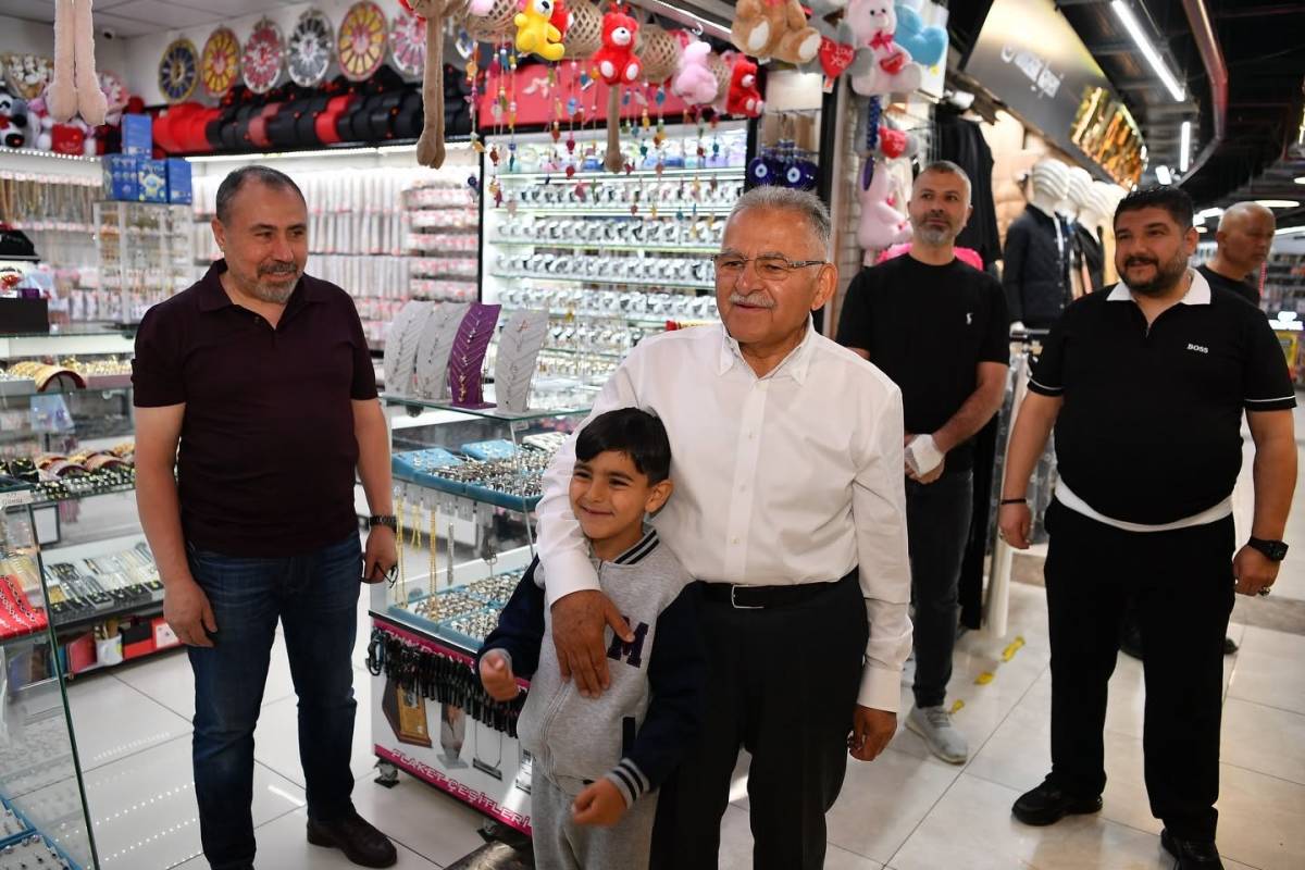 BÜYÜKKILIÇ'TAN YERALTI ÇARŞISI'NA ZİYARET