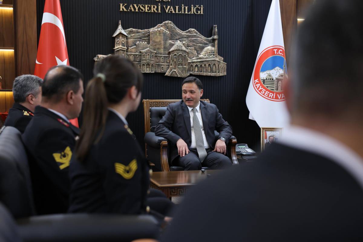 YEŞİLYURT'TAN ÇİÇEK'E ZİYARET