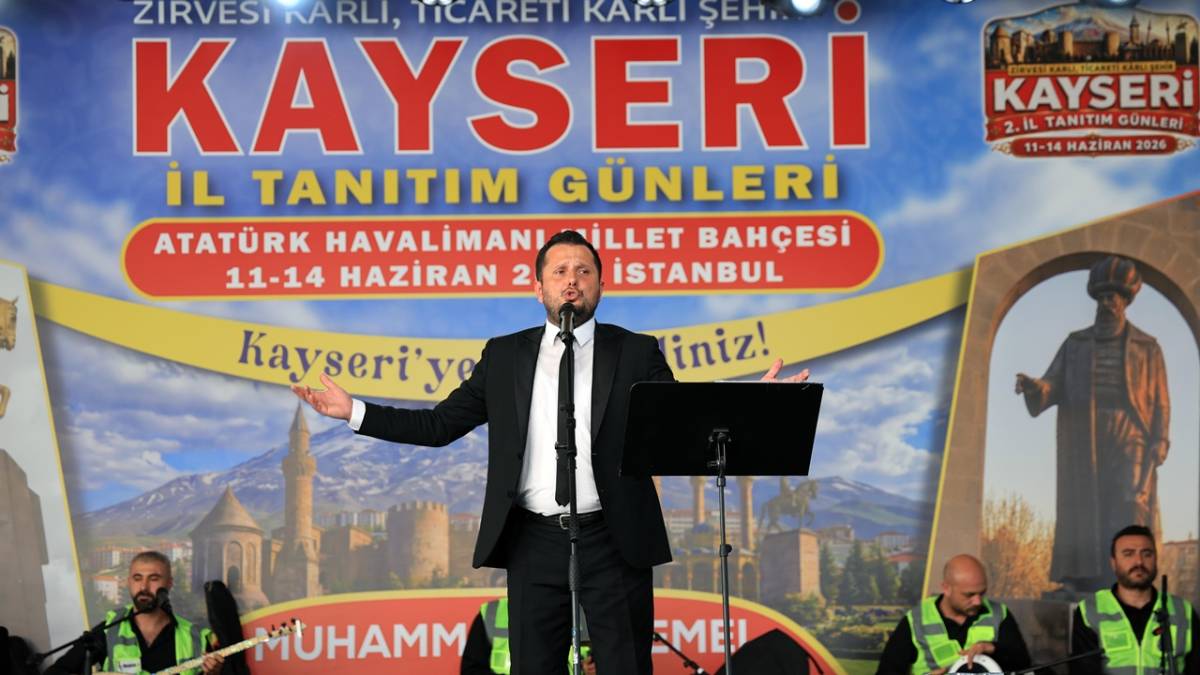TALAS, KAYSERİ’NİN KÜLTÜREL ZENGİNLİĞİNİ İSTANBUL’A TAŞIDI