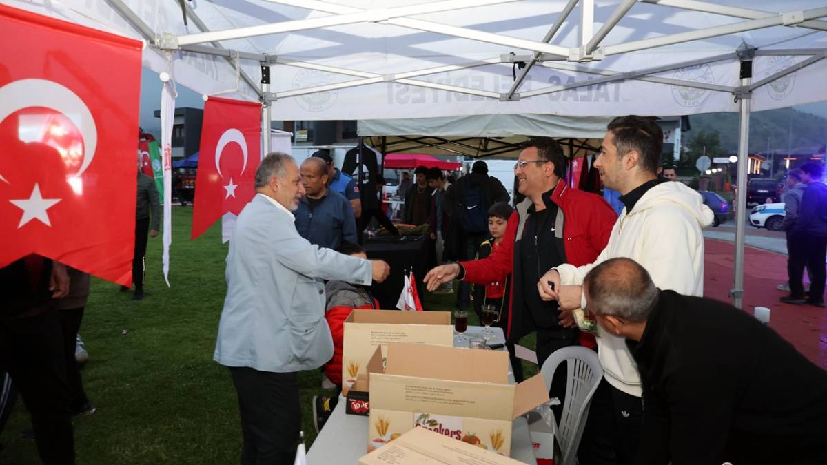 MİLLİ HEYECAN TALAS'TA YÜREKLERİ ISITTI