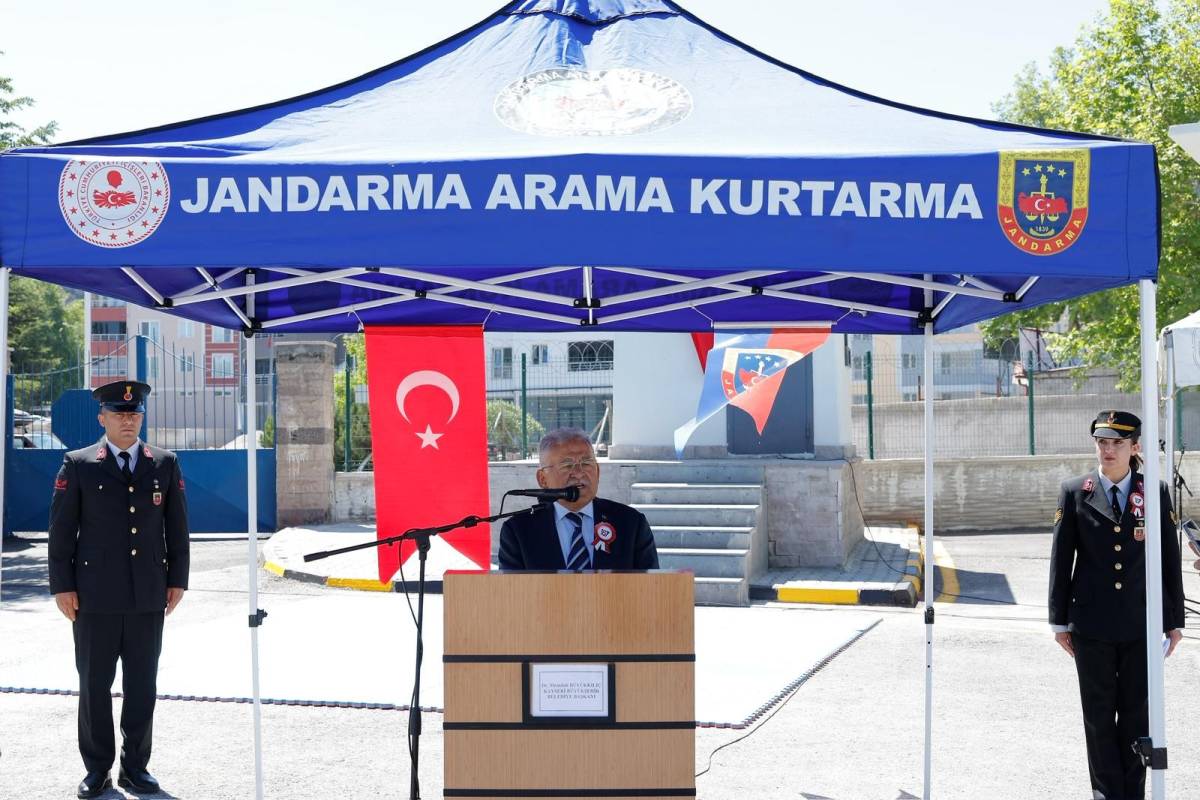 “JANDARMA, MİLLETİMİZİN HUZURUNUN TEMİNATIDIR”