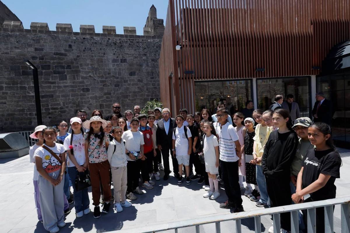 BÜYÜKKILIÇ’A ÇOCUKLARDAN SICAK İLGİ