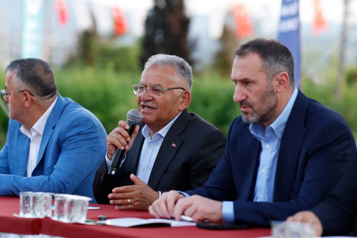 BÜYÜKKILIÇ’TAN HALKLA AKŞAM BULUŞMASI