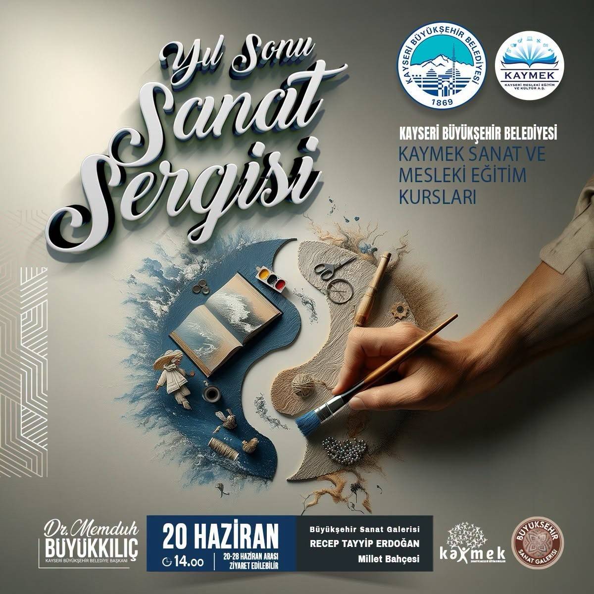 KAYMEK'TEN YIL SONU SERGİSİ