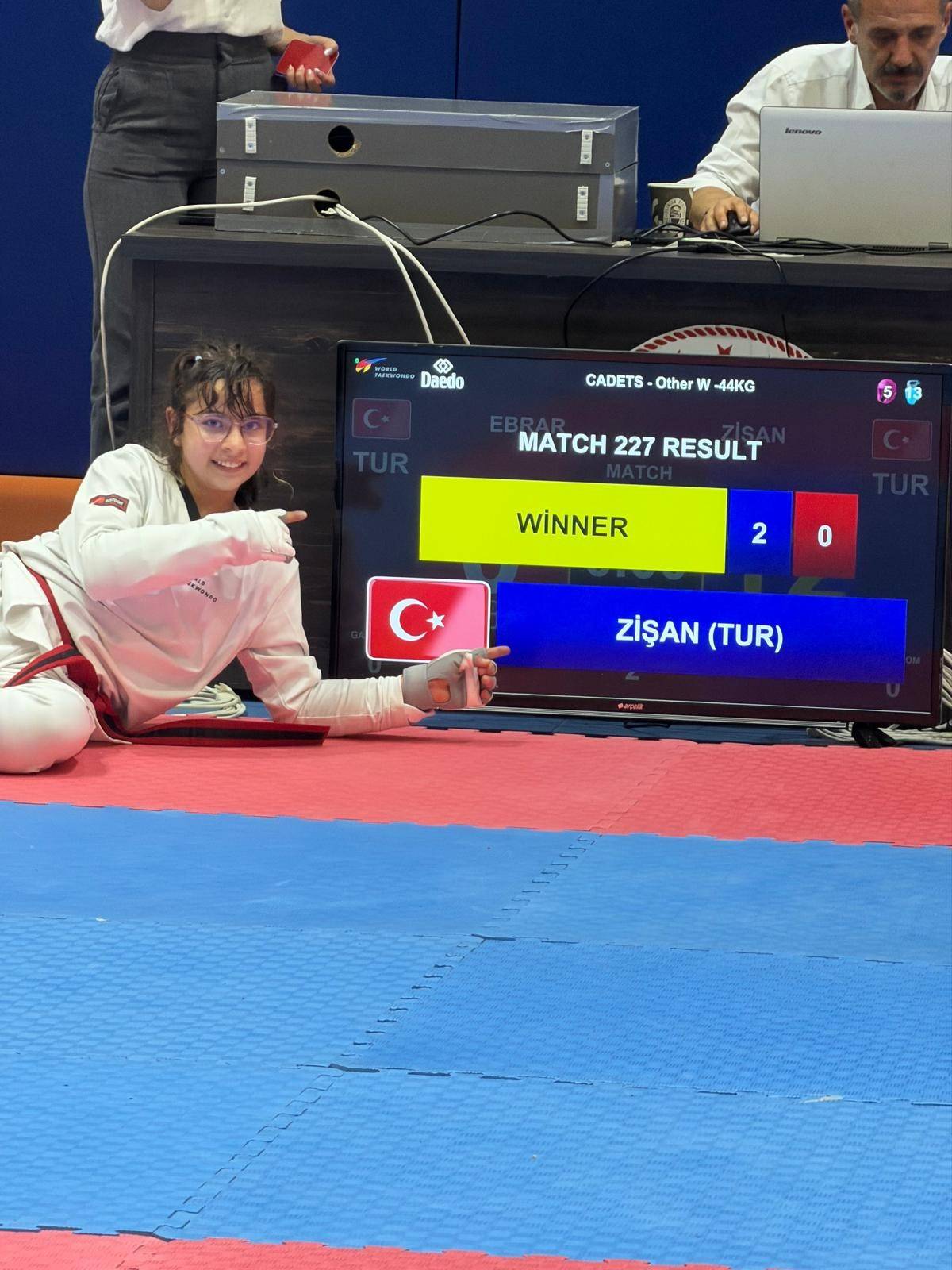 MİNİKLER TAEKWONDO İL SEÇMESİ YAPILDI