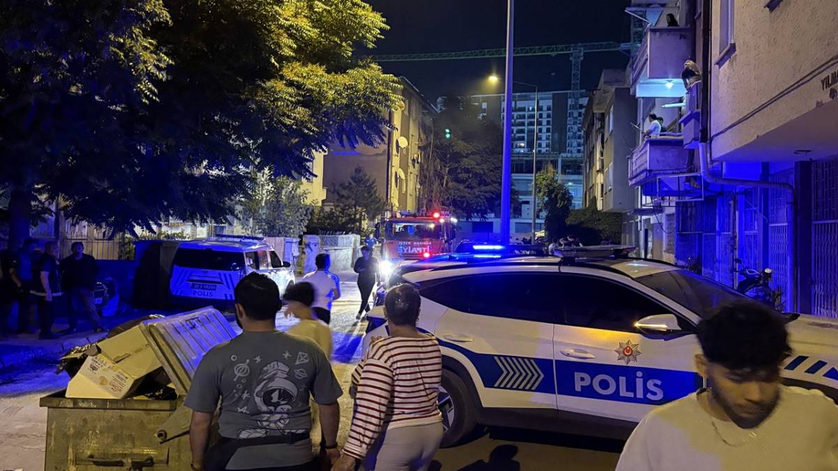 KAYSERİ’DE 4 KATLI BİNADA YANGIN