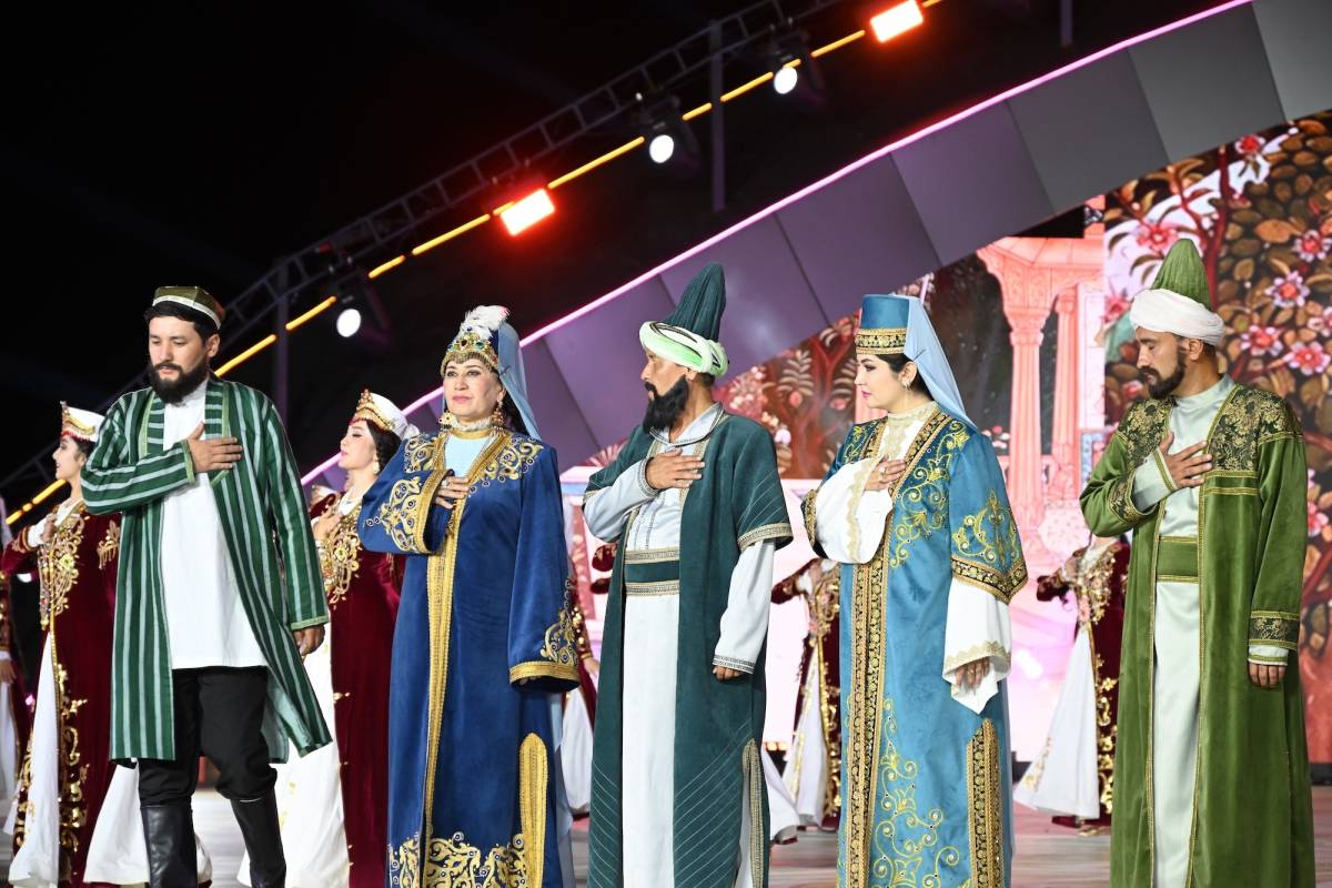 TÜRK DÜNYASI KÜLTÜR BAŞKENTİ ANDİCAN'DA GÖRKEMLİ AÇILIŞ