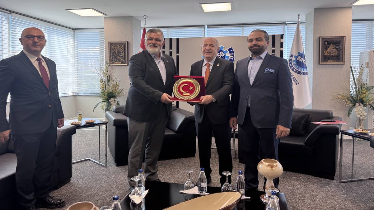 ÜMİT ÖZDAĞ'DAN KAYSO VE KTO'YA ZİYARET