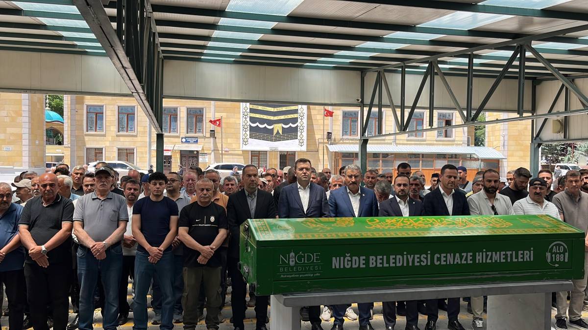 İŞÇİ SON YOLCULUĞUNA UĞURLANDI
