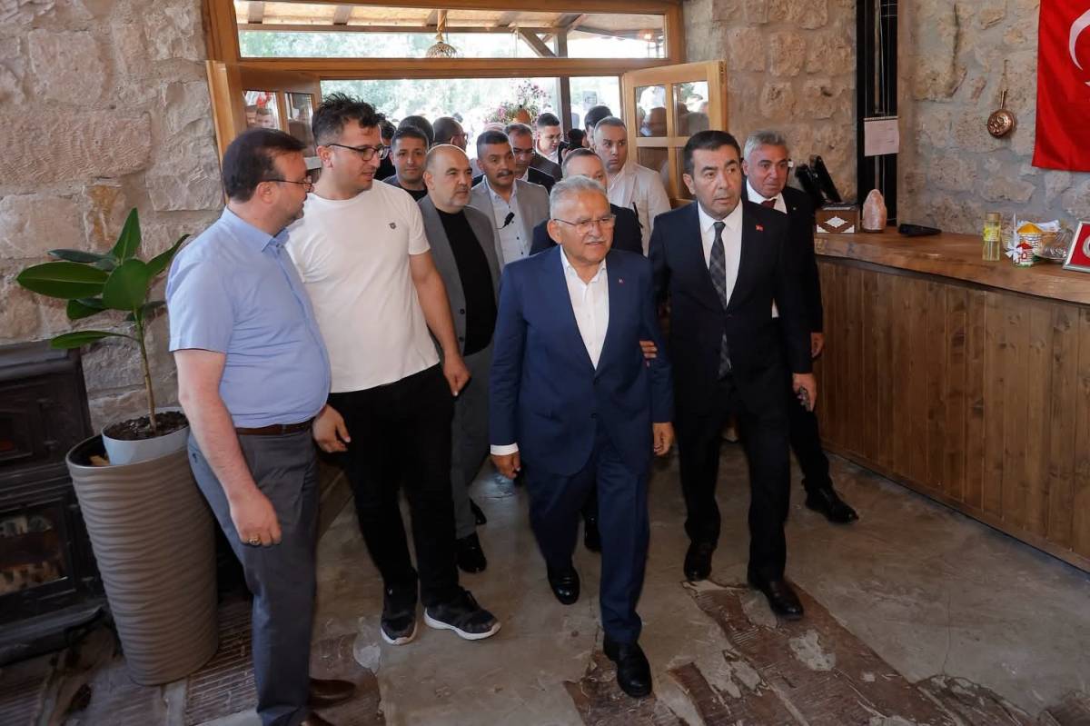 BÜNYAN’DA ‘DEĞİRMEN RESTORAN’ AÇILDI