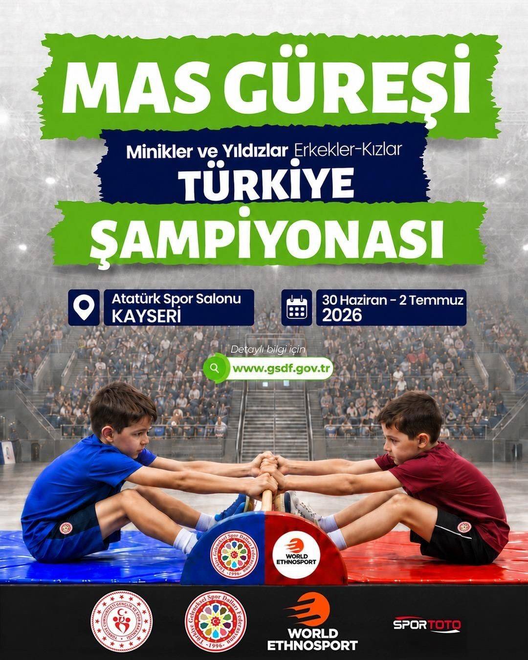 GENÇ YETENEKLER KAYSERİ’DE BULUŞUYOR