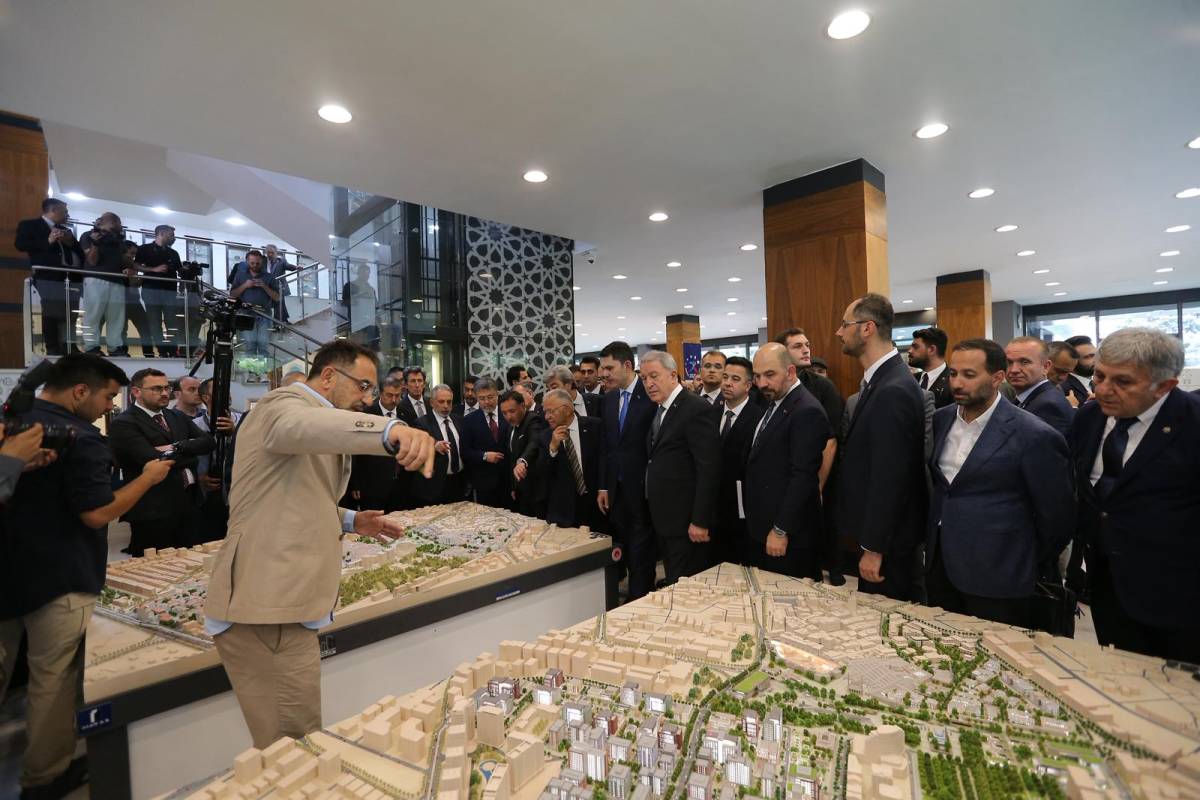 BÜYÜKKILIÇ, BAKAN KURUM VE BAKAN YUMAKLI’YI AĞIRLADI