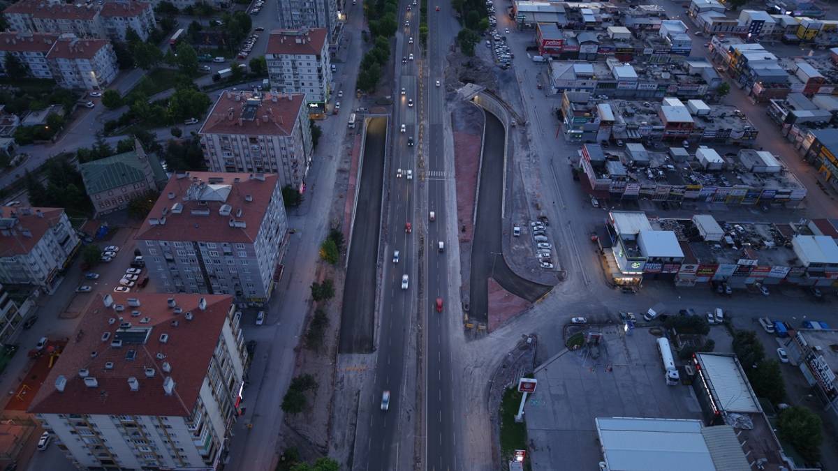 İLK ETAP TRAFİĞE AÇILDI