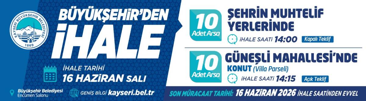 KAYSERİ BÜYÜKŞEHİR BELEDİYESİ