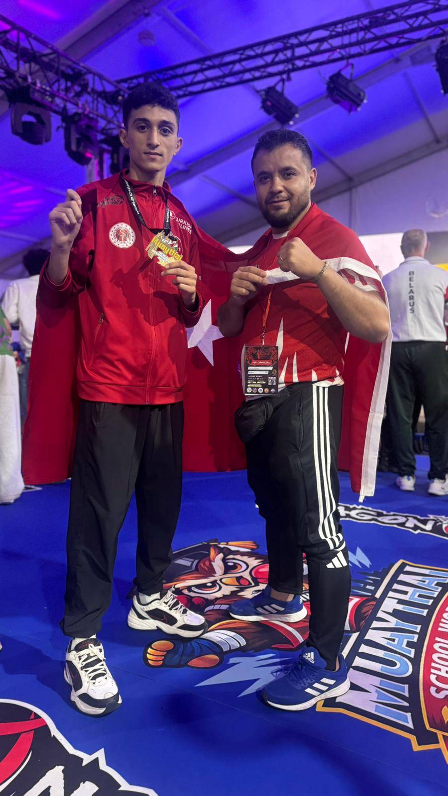 KAYSERİLİ MİLLİ SPORCU MERT GÜNEY, ELİT BÜYÜKLERDE DÜNYA ŞAMPİYONU OLDU