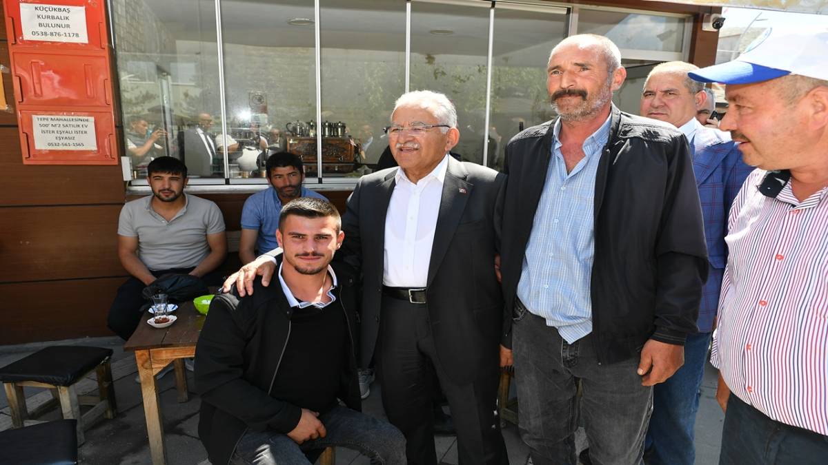 BÜYÜKKILIÇ’TAN PINARBAŞI İLÇESİNE ZİYARET