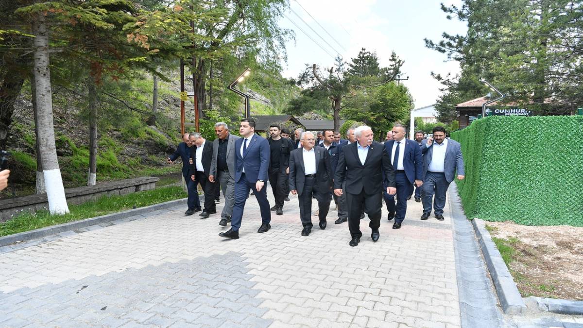 BÜYÜKKILIÇ’TAN PINARBAŞI İLÇESİNE ZİYARET