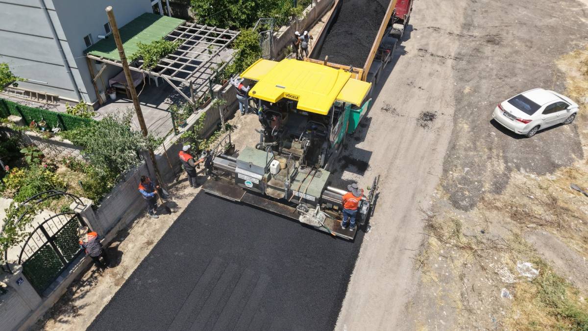 BÜYÜKŞEHİR'DEN İNCESU KIRSALINA 10,5 MİLYON TL'LİK ULAŞIM YATIRIMI