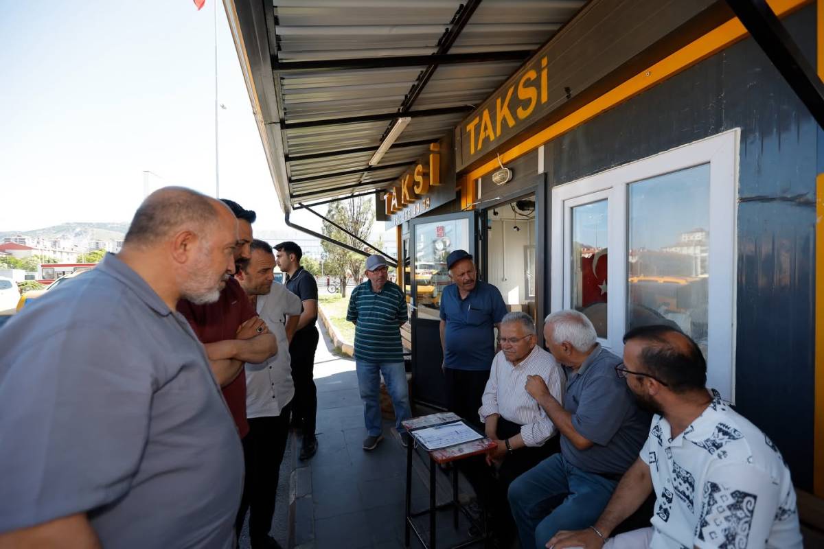 BÜYÜKKILIÇ’TAN KAYSERİ ŞEHİR TERMİNALİ’NE ZİYARET