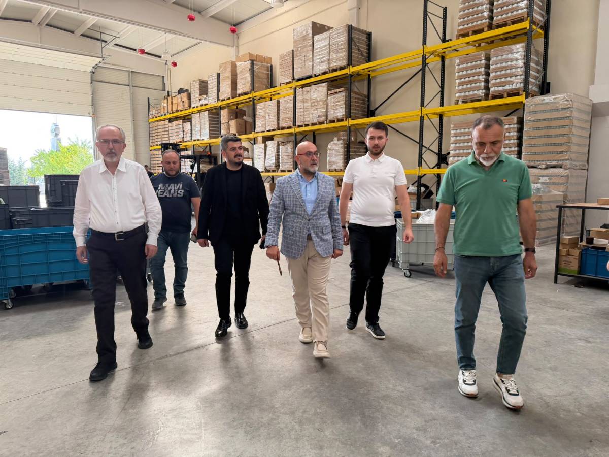 CINGI'DAN AURAN KOZMETİK'E ZİYARET