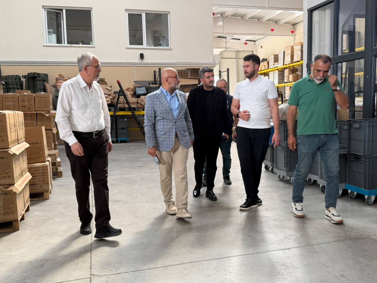 CINGI'DAN AURAN KOZMETİK'E ZİYARET
